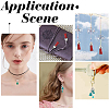 100Pcs Faux Suede Tassel Pendant Decorations FIND-SC0002-29A-6