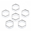Non-Tarnish 201 Stainless Steel Linking Rings STAS-N090-T03-1-2