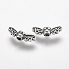 Tibetan Style Alloy Fairy Wing Beads X-TIBEB-6007-AS-LF-2