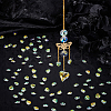 100Pcs Glass Charms GLAA-SP0001-69-4