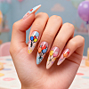 Stainless Steel DIY Nail Art Templates MRMJ-WH0092-274-6