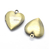 Brass Locket Pendants KK-F717-43AB-NR-2