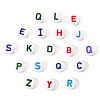 Opaque White Acrylic Beads SACR-YW0001-23-7