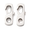 304 Stainless Steel Lobster Claw Clasps STAS-A151-03P-1