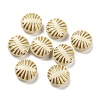 Plating Opaque Acrylic Beads OACR-B013-07-1