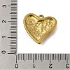 PVD Vacuum Plating 201 Stainless Steel Pendants STAS-C111-38G-3