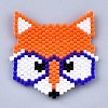 Handmade Seed Beads Links Connectors SEED-I012-42-2