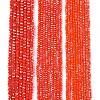 Electroplate Glass Beads Strands EGLA-A044-P1mm-B03-2