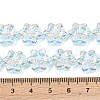 Electroplate Glass Beads Strands EGLA-P069-02A-AB03-4