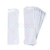 50Pcs Rectangle Glitter Holographic Plastic Yin-yang Zip Top Gift Bags OPP-TADJ0001-07B-1