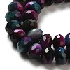 Natural Rainbow Tiger Eye Beads Strands G-NH0002-D01-04-4