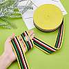 Polyester Braid Ribbon OCOR-WH0068-34-6