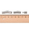 Tarnish Resistant Column 316 Surgical Stainless Steel Bayonet Clasps X-STAS-A021-5mm-4