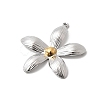 Two Tone 304 Stainless Steel Pendants LS-STAS-B120-04GP-01-2