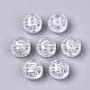 Transparent Clear Acrylic Beads TACR-S150-02B-04-2