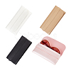 AHADEMAKER 4Pcs 4 Colors PU Imitation Leather Glasses Case AJEW-GA0005-19-2