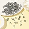 Tarnish Resistant 304 Stainless Steel Open Jump Rings X-STAS-E067-11-8mm-5