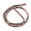Natural Leopard Skin Jasper Beads Strands X-G-F247-27-2