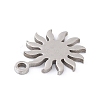 Non-Tarnish 201 Stainless Steel Pendants STAS-K003-10P-3