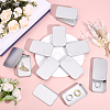 Rectangle Tinplate Storage Boxes CON-WH0001-55B-4