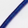 Electroplate Non-magnetic Synthetic Hematite Beads Strands G-J164A-4mm-05-3