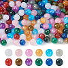 360Pcs 12 Colros Round Imitation Cat Eye Resin Beads OACR-TA0001-12-2