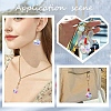 100Pcs 10 Styles Glass Charms GLAA-YW0004-66-6