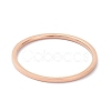 1mm Polished Plain Dome Finger Ring for Girl Women RJEW-C012-02G-RG-2