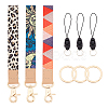 3 Sets 3 Colors PU Leather Mobile Straps AJEW-HY0001-63-1