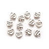 Tibetan Style Alloy Charms TIBEP-A124227-AS-LF-1