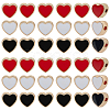 75Pcs 3 Colors Light Gold Plated Alloy Enamel Beads ENAM-AR0001-92-1