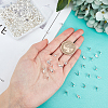 300Pcs 304 Stainless Steel Bead Tips STAS-DC0003-95-2