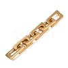 Handmade Opaque Acrylic Cross Chains AJEW-JB00769-01-1