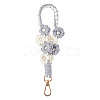 Hand-woven Flower Pendant Decorations KEYC-TAC0009-02KCG-06-1