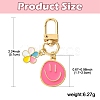 Alloy Enamel Pendant Decorations HJEW-YW00008-01-3