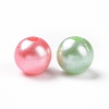 Imitation Pearl Acrylic Beads X-OACR-E013-29B-2