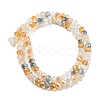 Glass Beads Strands EGLA-A034-M6mm-37-3