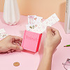 Plastic Book-shaped Bookmark Holder AJEW-WH0609-623A-3