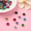 50Pcs 10 Colors Aluminum Beads ALUM-YW0001-06A-4