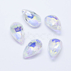 Faceted Glass Pendants X-GLAA-F069-S-A06-1