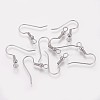 Tarnish Resistant 316 Surgical Stainless Steel Earring Hooks STAS-I090-03P-1