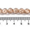 Handmade Gold Sand Lampwork Beads X-LAMP-Z009-01J-5
