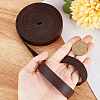Flat Cowhide Leather Cord WL-GF0001-08B-02-3