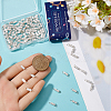 100Pcs Alloy Screw Clasps FIND-SC0012-07S-3