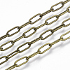 Brass Paperclip Chains X-CHC-S008-001A-AB-1