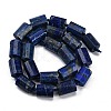 Natural Lapis Lazuli Dyed Beads Strands G-G162-D15-02-3