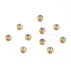 Ion Plating(IP) 304 Stainless Steel Spacer Beads X-STAS-L222-42A-G-2