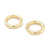 Rack Plating Brass Twister Clasp KK-G512-09B-G-2