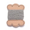Tarnish Resistant 304 Stainless Steel Cable Chains CHS-L024-015P-4