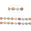 304 Stainless Steel Flower Link Chains CHS-C004-03P-2